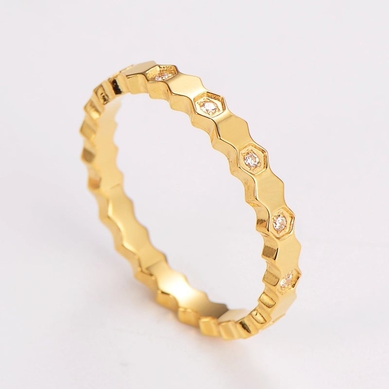 304 Stainless Steel 18K Gold Plated Rose Gold Plated Minimalist Classic Style Plating Solid Color Rings