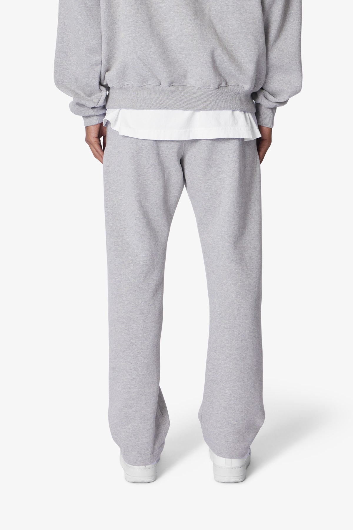 Heavy Relaxed Every Day Sweatpants - Marled Grey