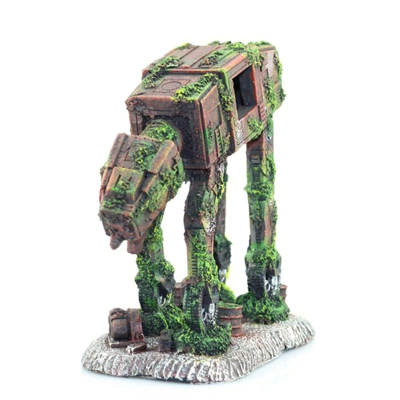 Autobot Robot Dog Shape Ornament For Aquarium