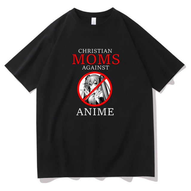 Christian Moms Against Anime Tee