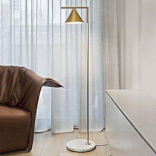 Clarice | Gold x Marble Floor Lamp