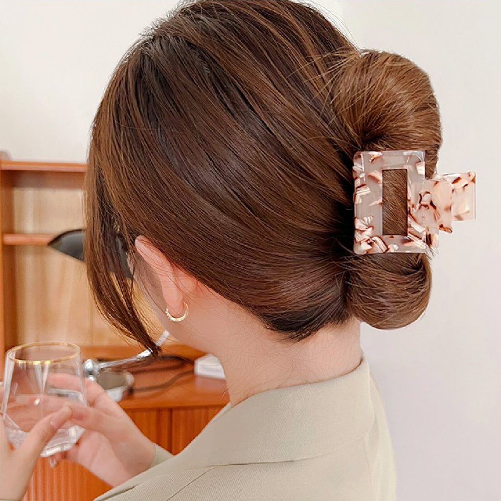 Color Square Hair Claw