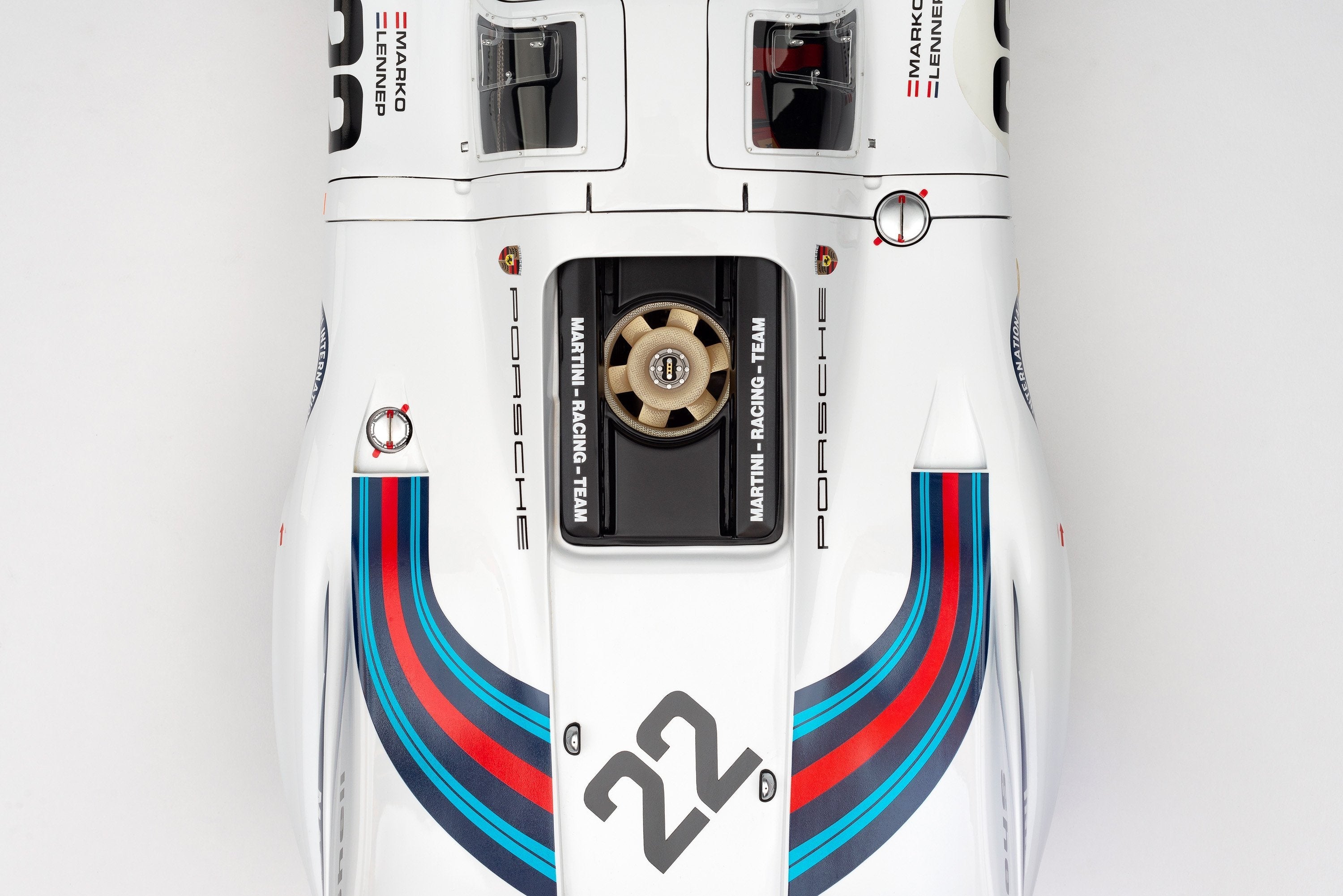 Porsche 917 KH - Ganador de Le Mans 1971 - Decoración Martini