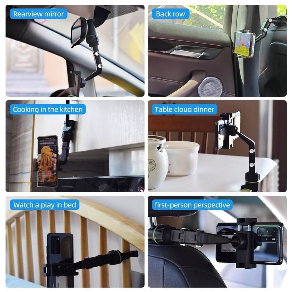 Multifunctional Rearview Mirror Phone Holder🔥HOT SALE🔥