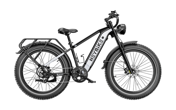 Heybike Brawn Adult Electric Bike, 750W 28MPH 26 Inch, Off-Road Electric Mountain Bike