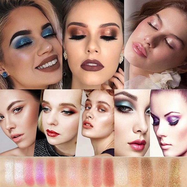 48% OFF 【BUY 2 SAVE 15%】✨10 Colors Sparkle Shimmer Eyeshadow Palette