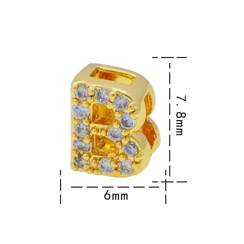 304 Stainless Steel Brass Plating Letter