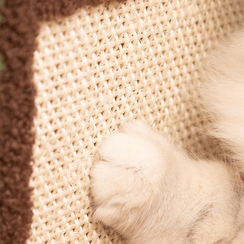 Cozy Green Radio Cat Bed