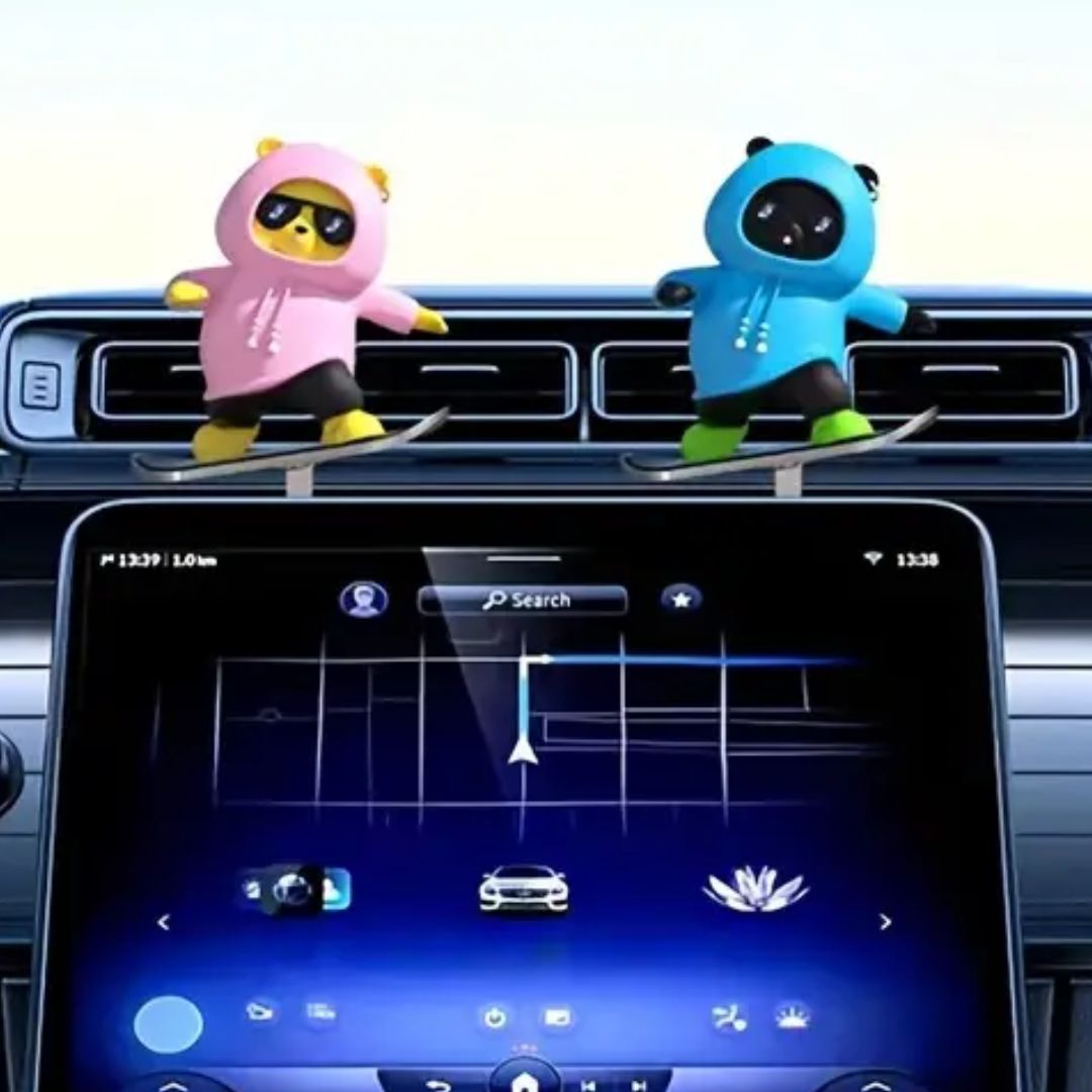 Car Moving Bear For Dashboard