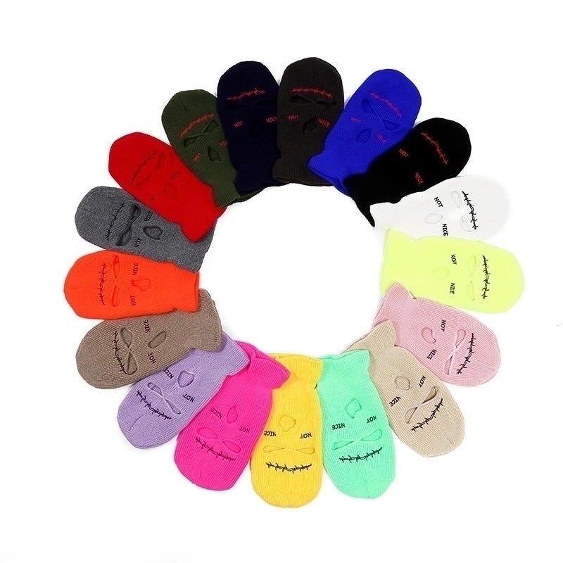 Unisex Fashion Solid Color Braid Eaveless Wool Cap