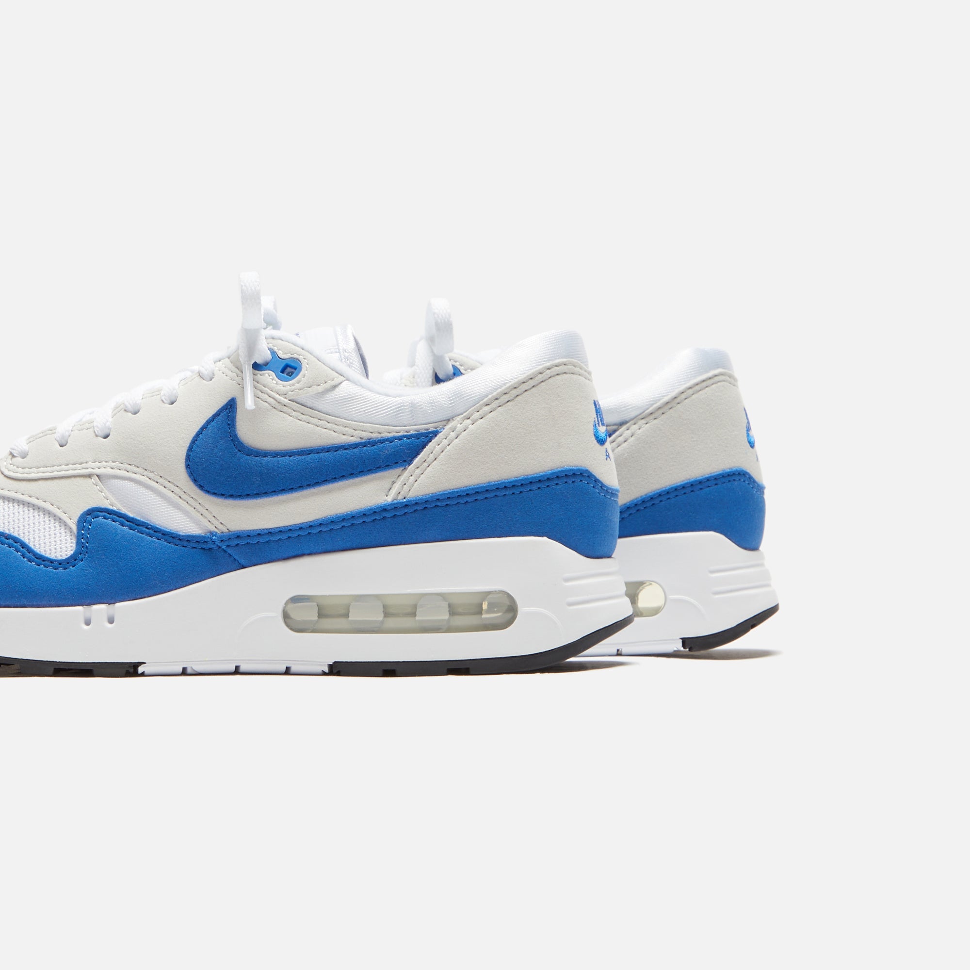 Nike WMNS Air Max 1 '86 - White / Light Neutral Grey / Black / Royal Blue