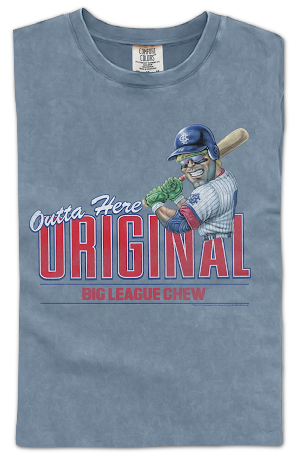 Outta Here Original Big League Chew Comfort Colors Brand T-Shirt