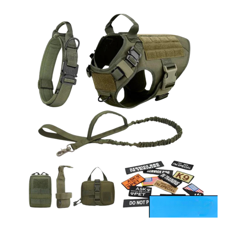 Dog Harness With Front And Back D Rings