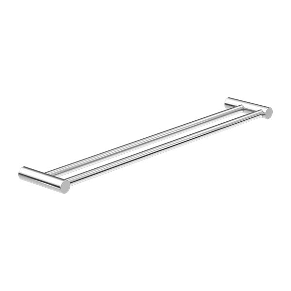 Nero New Mecca 600mm Double Towel Rail - Chrome / NR2324dCH