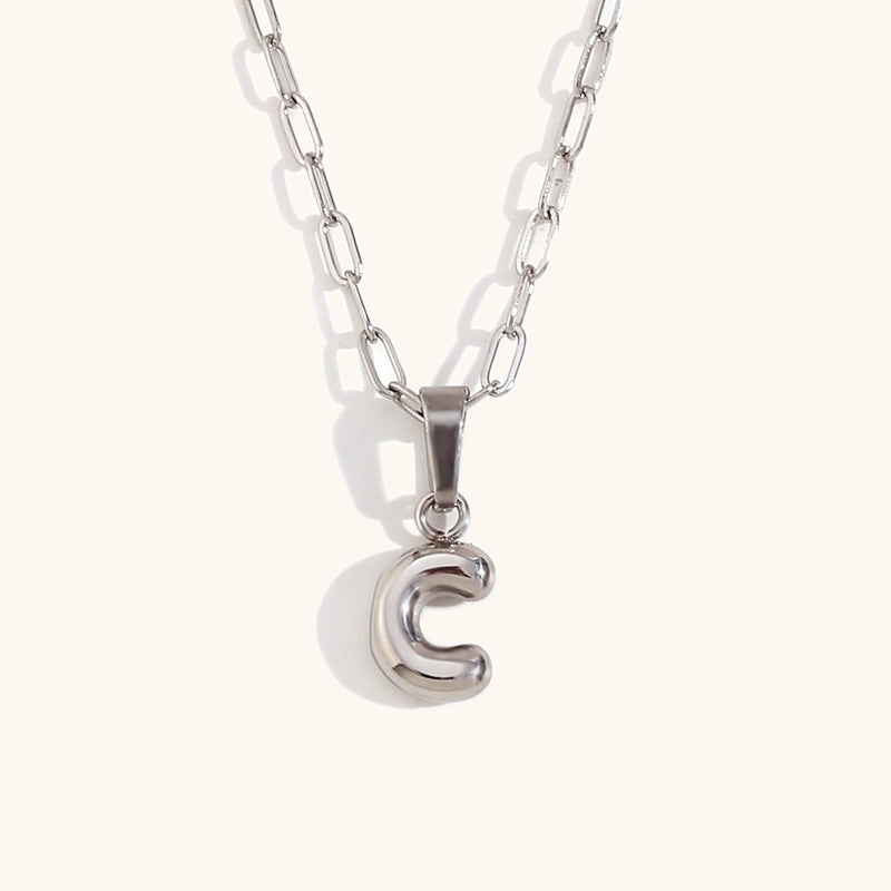 Minimalist Commute Letter Stainless Steel Titanium Steel Plating Gold Plated Pendant Necklace