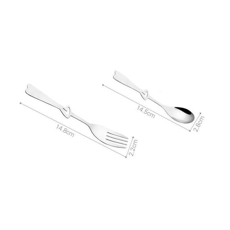 Casual Solid Color Stainless Steel Spoon 1 Piece