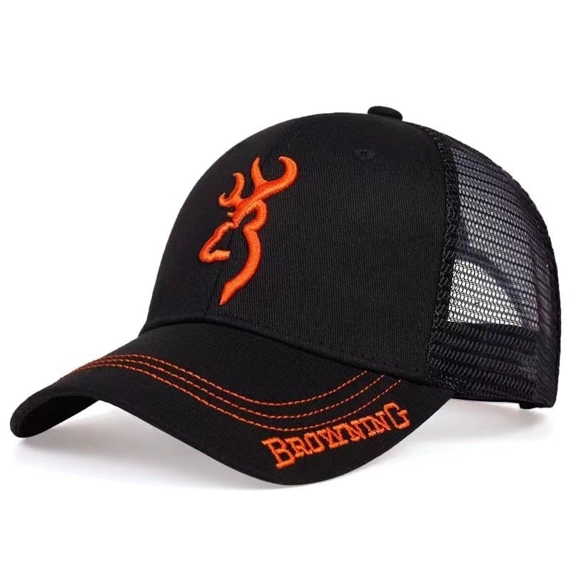 Unisex Hip-Hop Retro Symbol Curved Eaves Baseball Cap