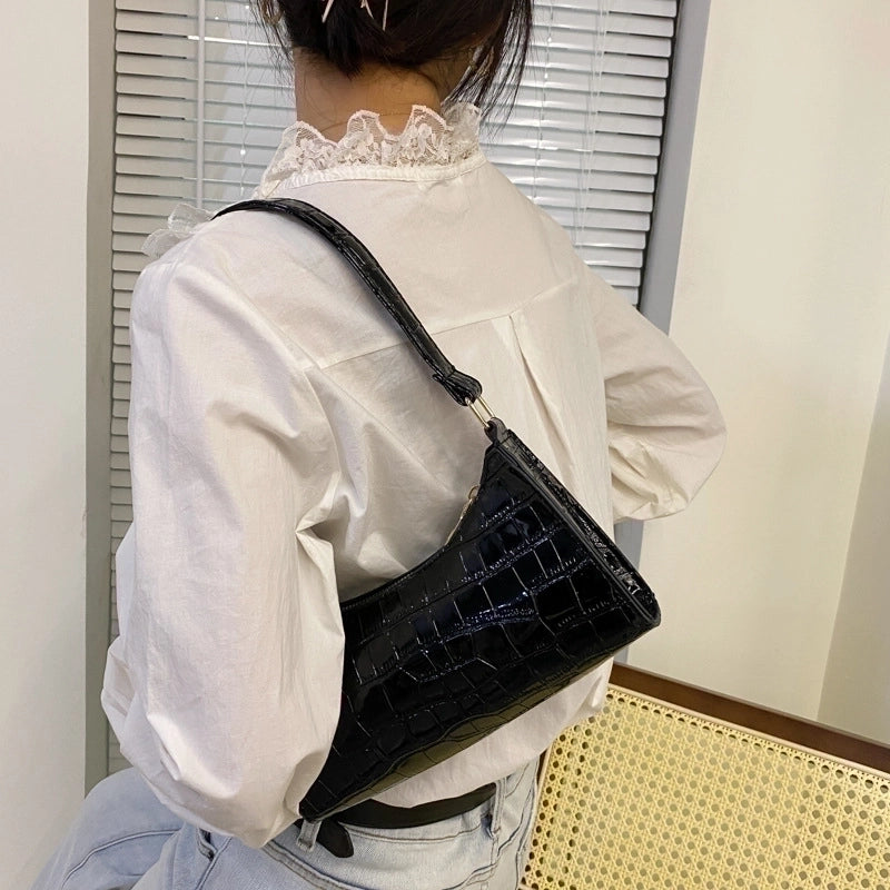 Women's Small Pu Leather Fashion Underarm Bag