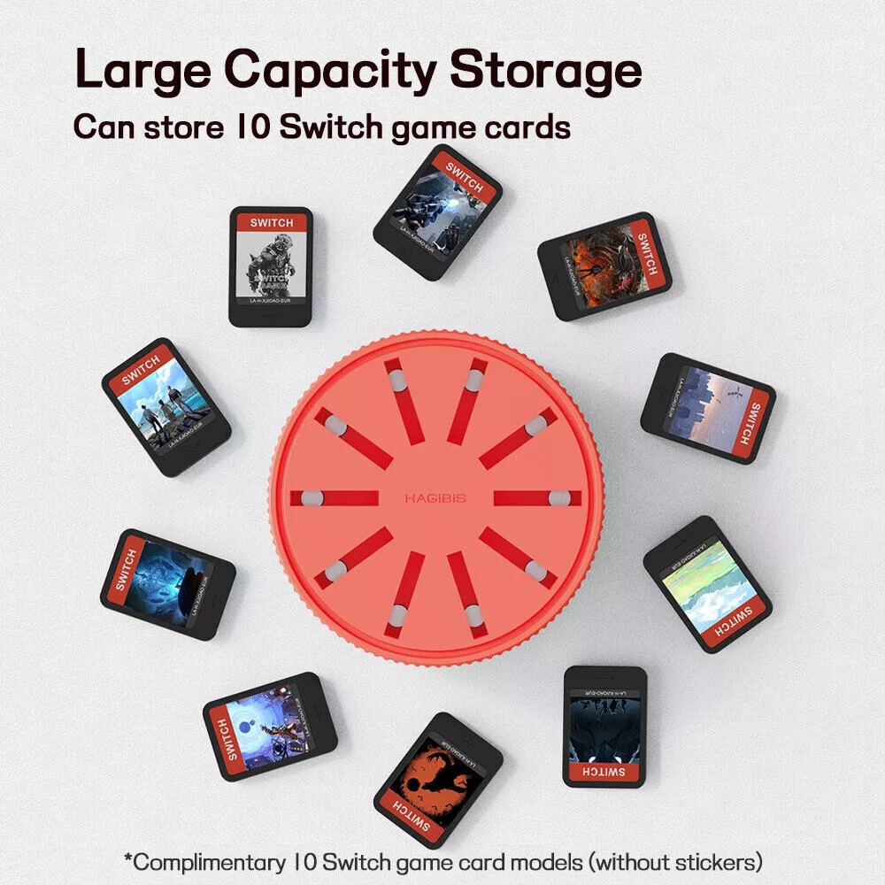 🎮Rotating Switch Game Cartridge Case