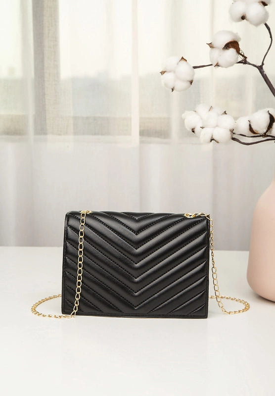 Medium Pu Leather Square Bag