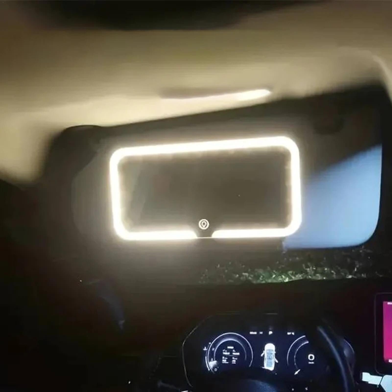 Sun Visor Makeup Mirror