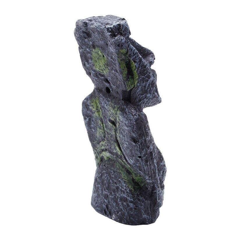 Easter Island Statue Ornament For Aquarium