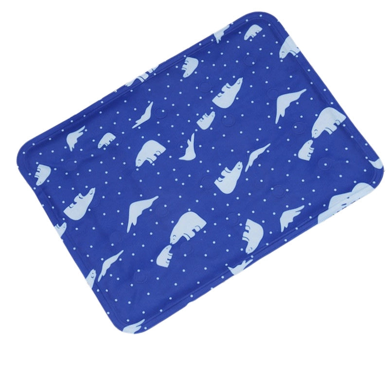 Ice Cushion Pet Ice Cushion Soft Ice Gel Cold Cushion Dog Kennel Mat Office Student Cool Mat Manufacturers