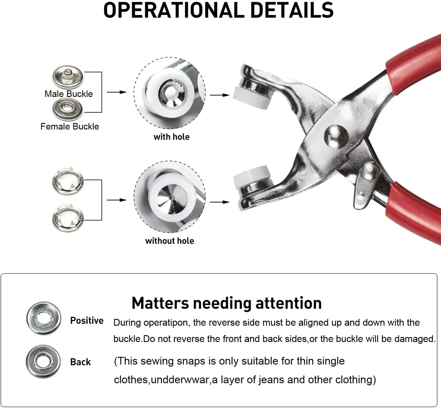 Iron Buckle Installation Tool