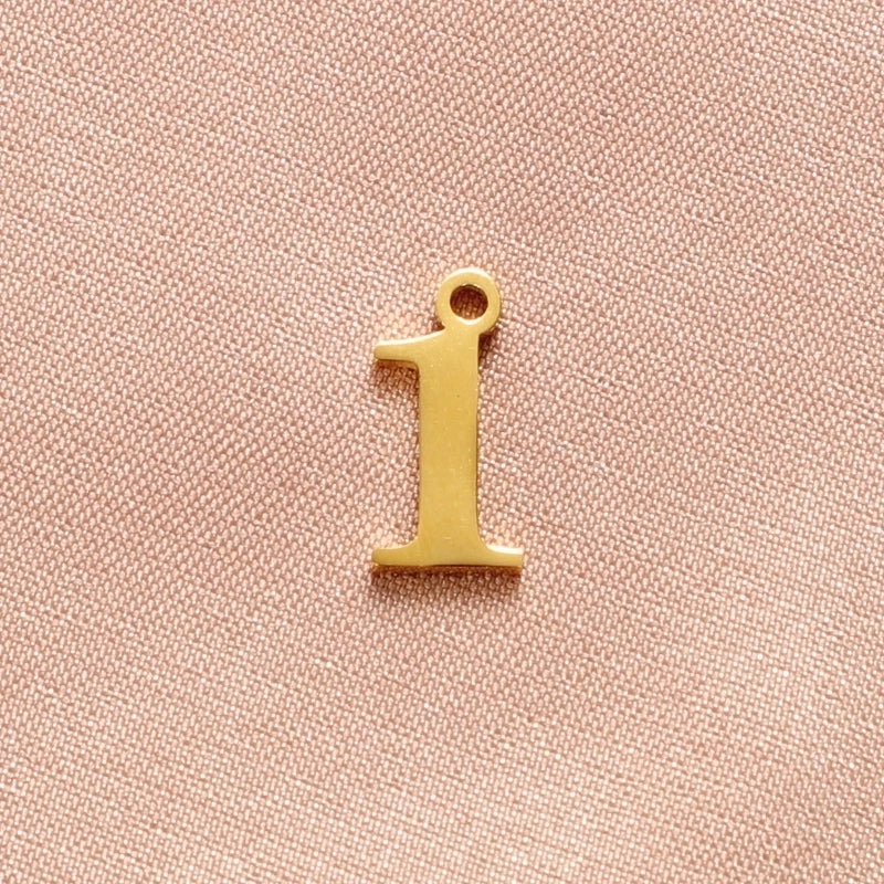 Stainless Steel 18K Gold Plated Minimalist Plating Number None
