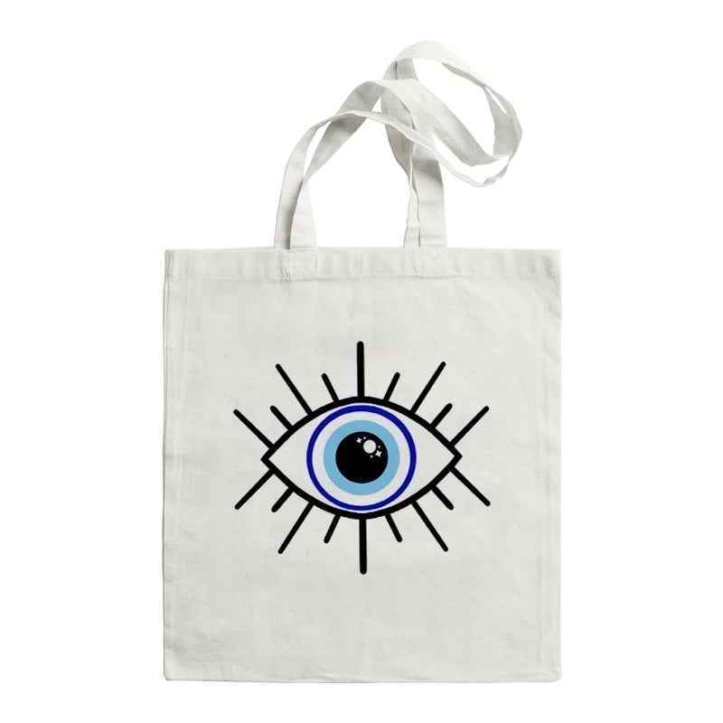 Women's Devil's Eye Cute Funny Shopping Bags