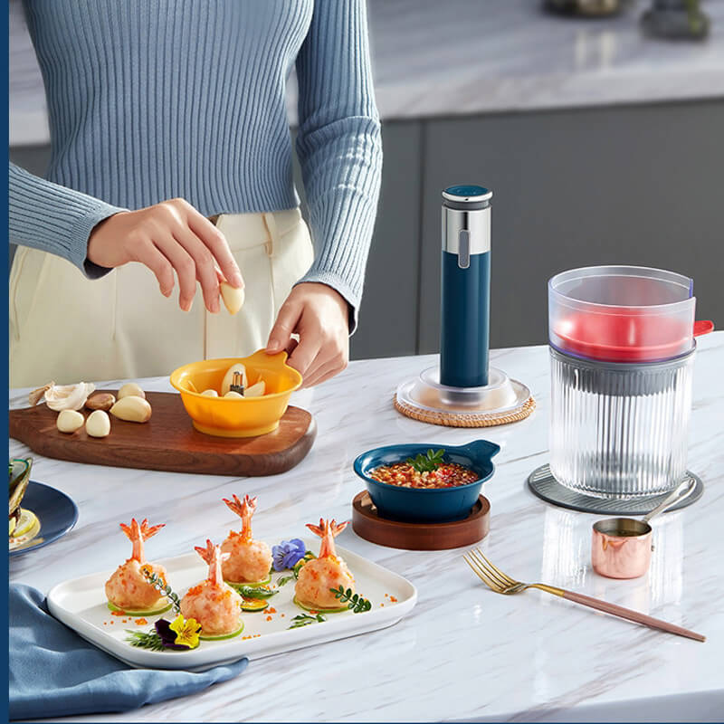 multifunctional electric small grinder with 4 bowl