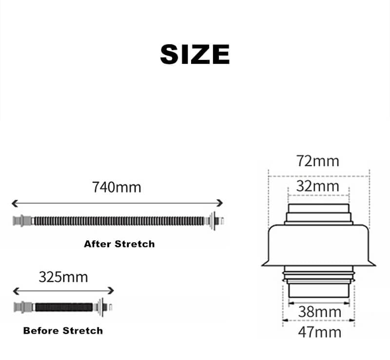 Anti-Odor Sink Drain Pipe