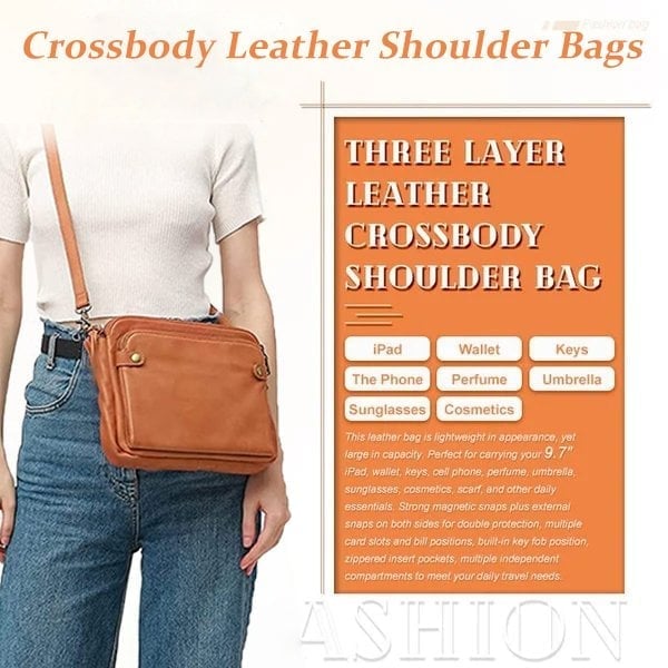 🔥Hot Sale 49% OFF🔥🔥-Crossbody Leather Shoulder Bags and Clutches