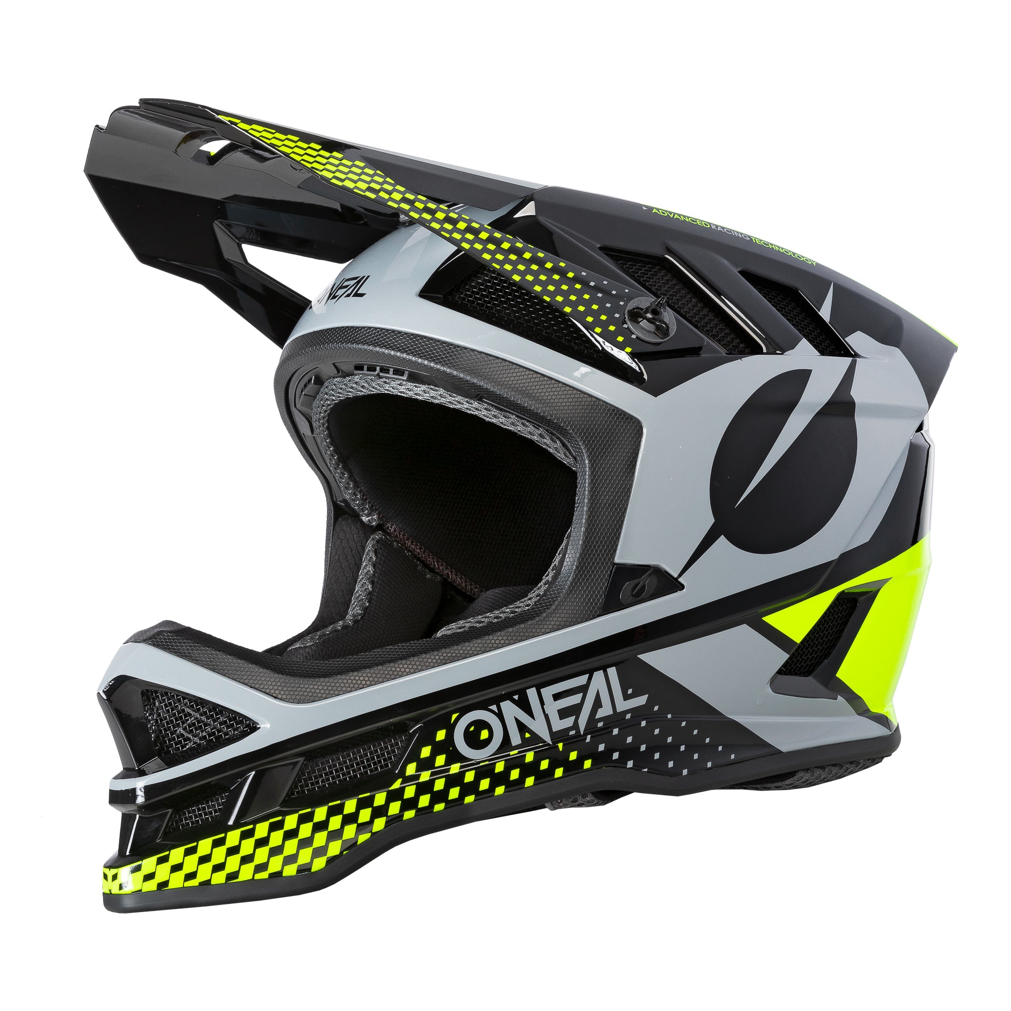 Blade Polyacrylite Helmet Ace Black/Neon Yellow