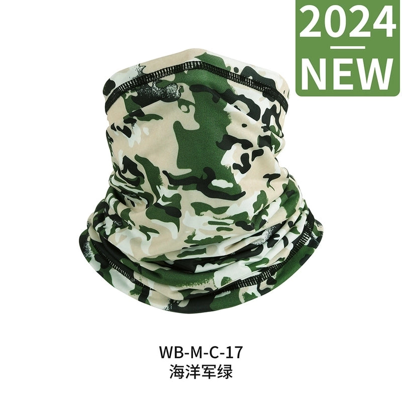 Unisex Sports Solid Color Polyester Kerchief