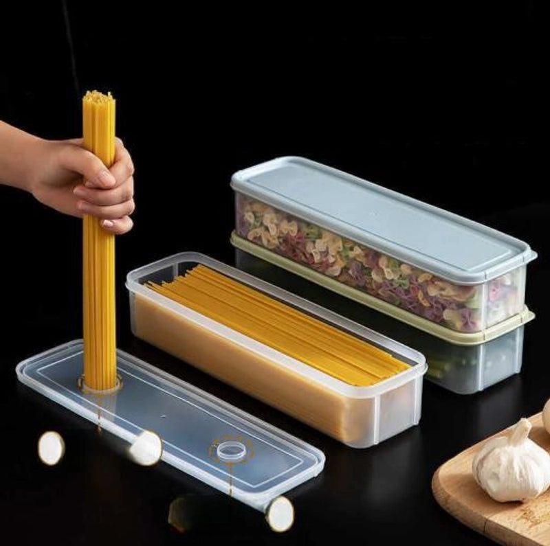 Minimalist Transparent Plastic Storage Box
