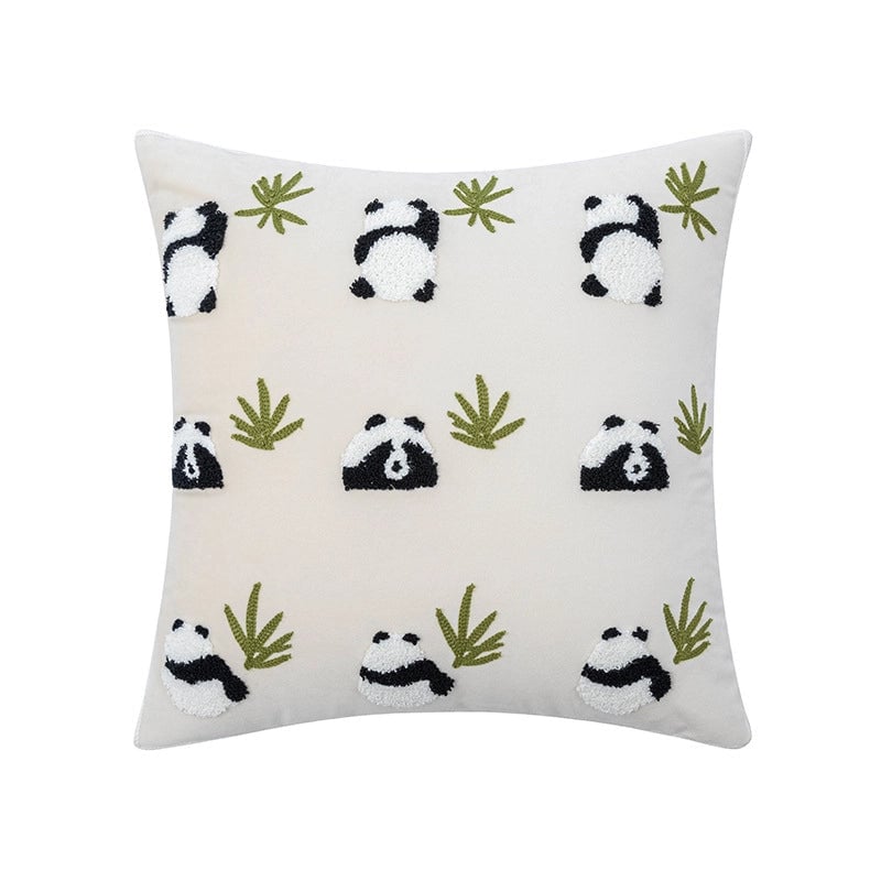 IG Style Panda Flower Watermelon Polyester Pillow Cases Couch & Sofa Decor