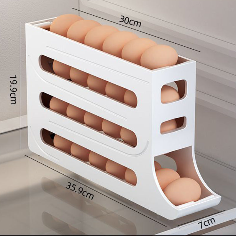 💥4-Tier Tilted Design Egg Storage Rack🥚