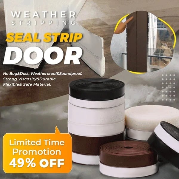 🔥🎁2023-Christmas Hot Sale🎁 - 49% OFF🔥🔥 Weather Stripping Door Seal Strip (5M/16.4FT)
