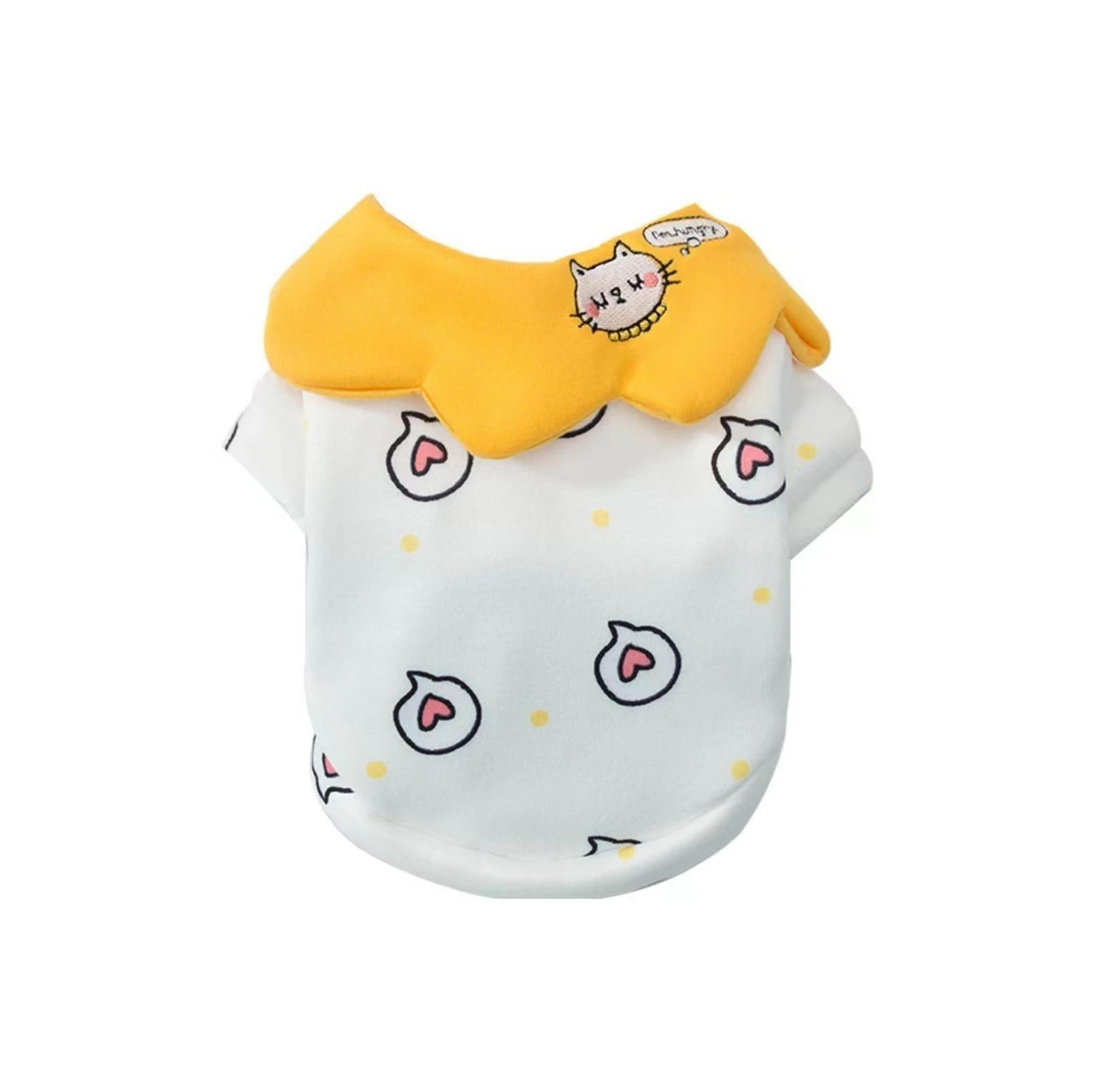 Spring Heart Dot Cartoon Pet Sweatshirt