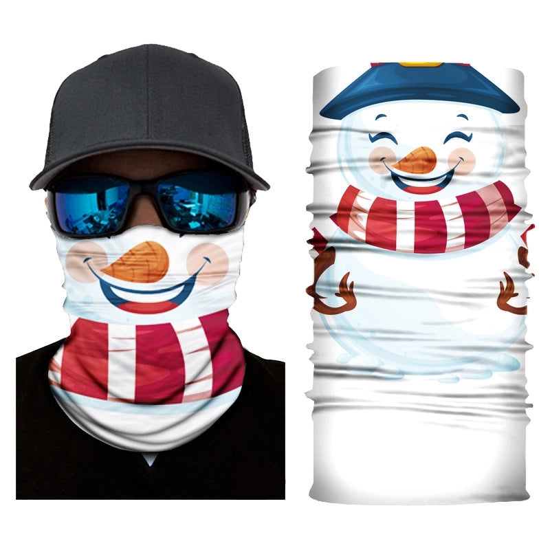 Unisex Casual Skull Printing Kerchief Mask