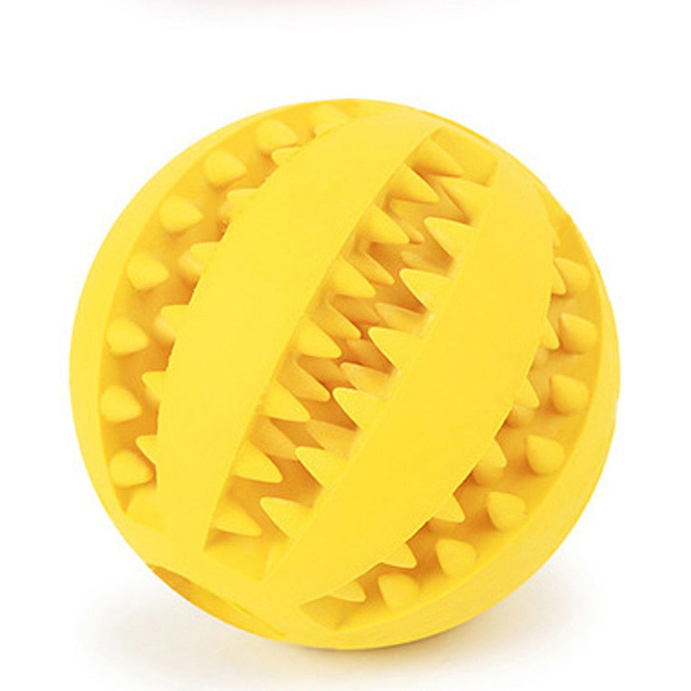 Rubber Ball For Puppy Tooth Cleaning