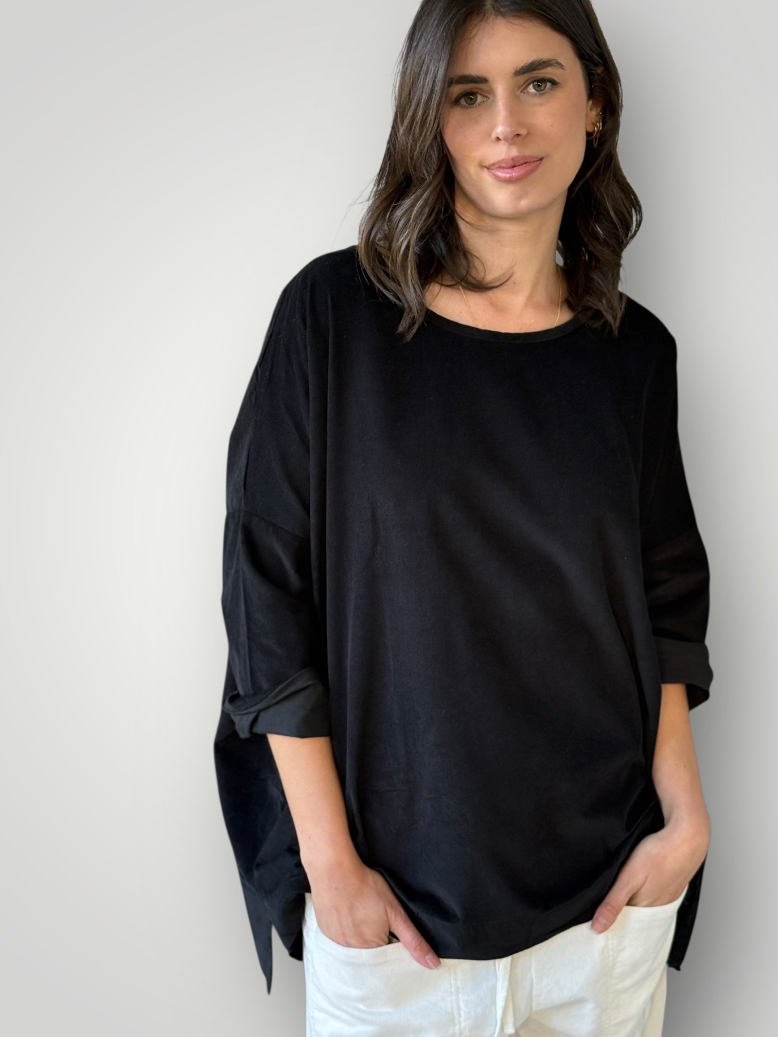 hunter top - black cord