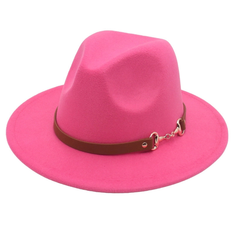 Top Hat Shanghai Beach Gentleman Performance Outdoor Travel Autumn And Winter Hat Fedora