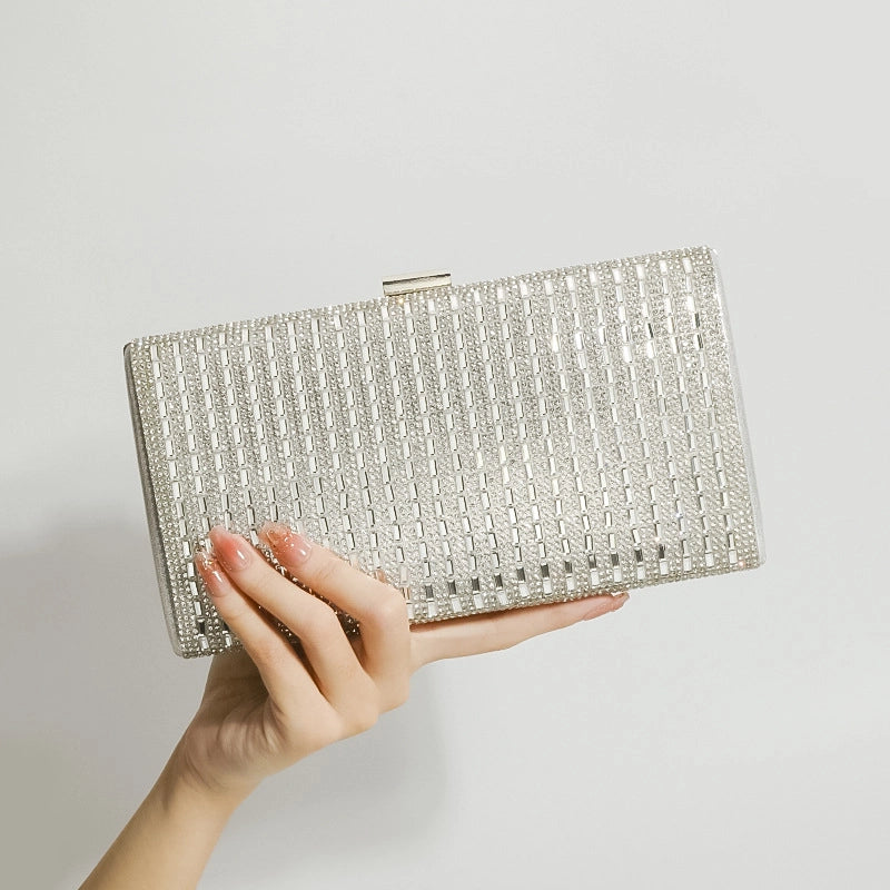 Polyester Square Square Evening Bags