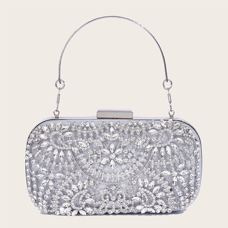 New Diamond-embedded Evening Bag With Cheongsam Dress Evening Bag Women's Handbag Explosion