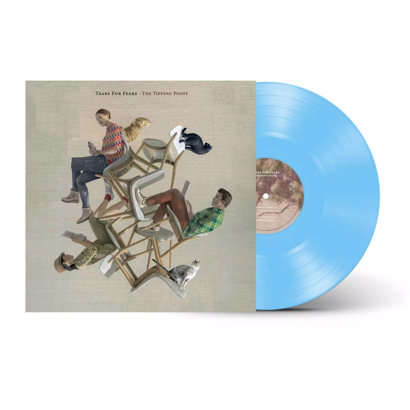 Tears For Fears - The Tipping Point Exclusive Limited Edition Opaque Sky Blue Vinyl LP Record