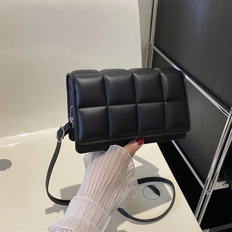 Women's Small All Seasons Pu Leather Elegant Square Bag