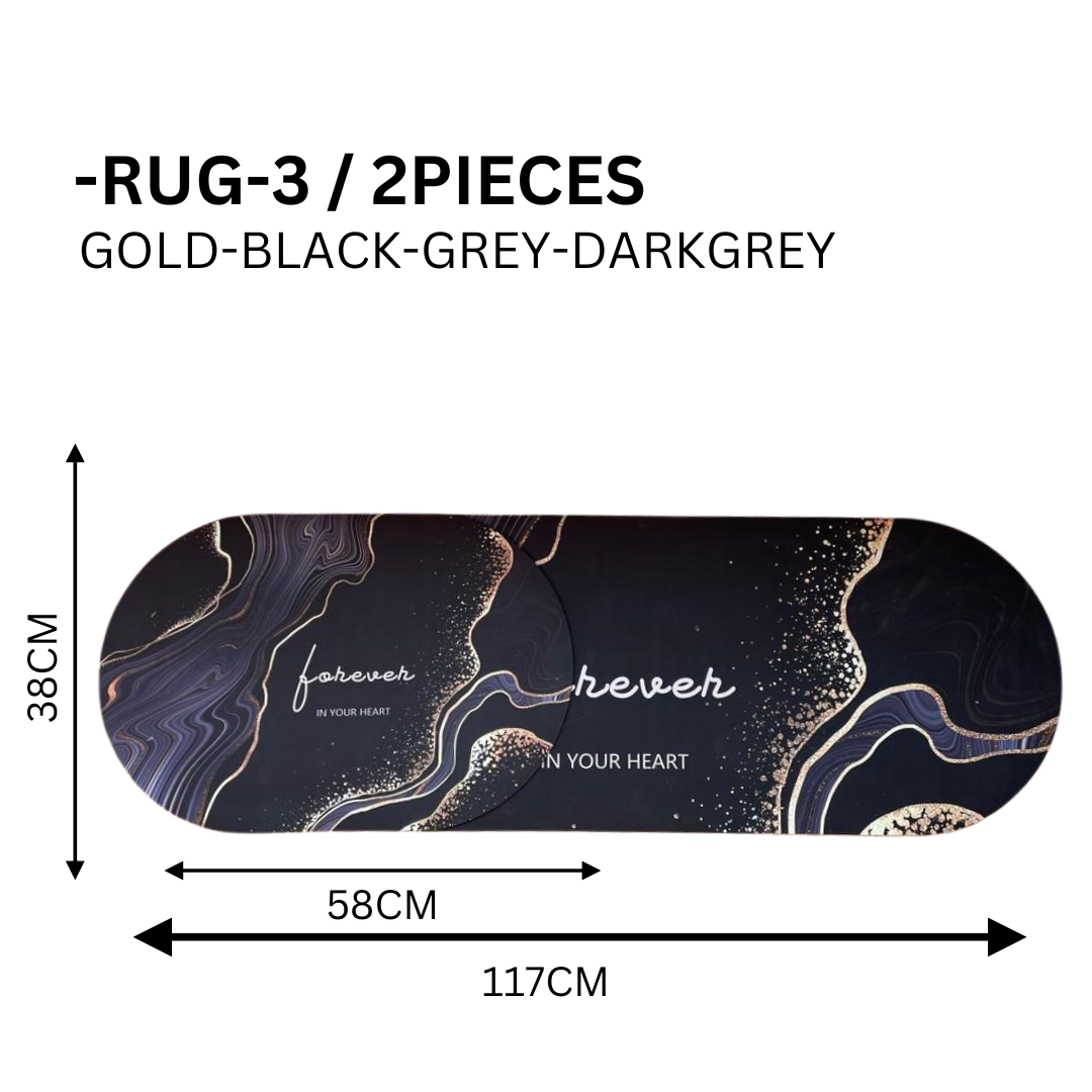 Luxury Non Slip Bath Rug Quick Dry