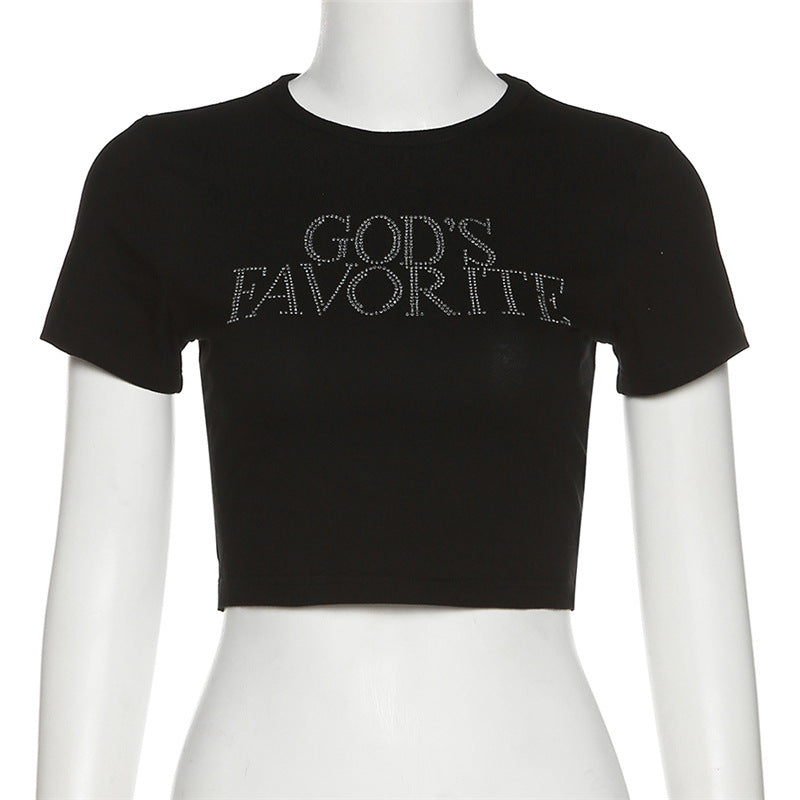 God's Favorite Rhinestones Tee